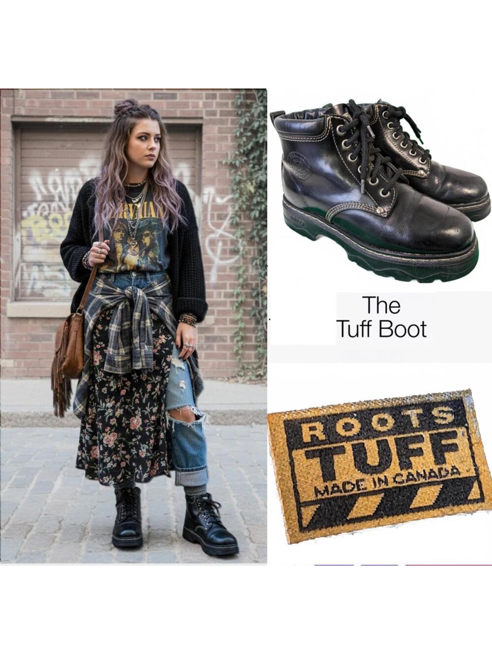 Roots Tuff Women Ankle Boots Canada | Black Leather US 6.5